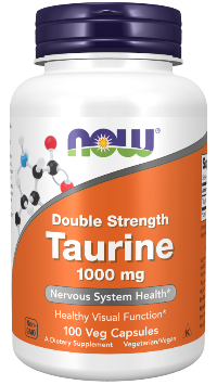 Taurine - NowFoods 1000mg - 100vcaps