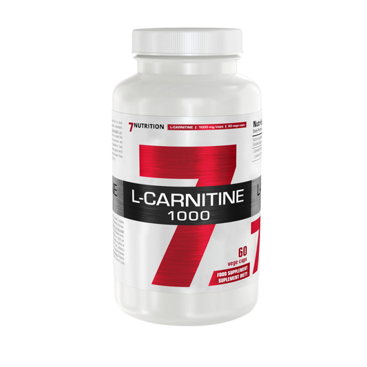 L-Carnitine Tartrate 1000mg - 7 Nutrition 60 Vcaps