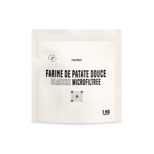 Farine de patate douce Blanche Microfiltrée - Ingredient Superfood
