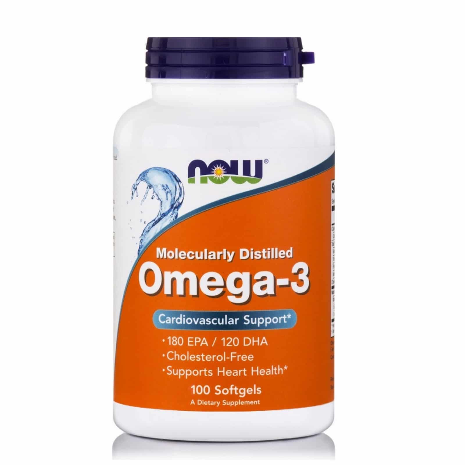 J-Bio 1000 mg High Potency Omega-3 Fish Oil 100 Softgels