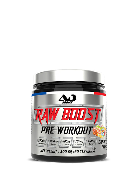 Raw Boost - 60doses Addict Sport Nutrition