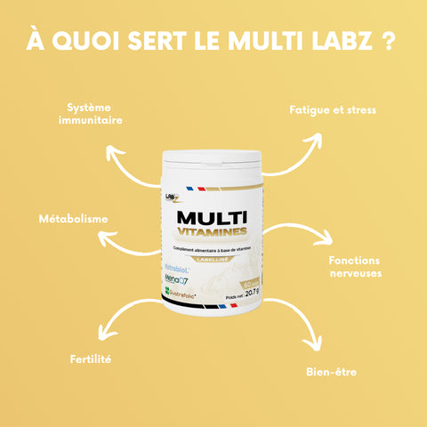Multivitamines 60Vcaps - Labz-Nutrition