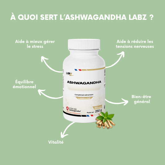 Ashwagandha KSM-66Ⓡ - Labz Nutrition