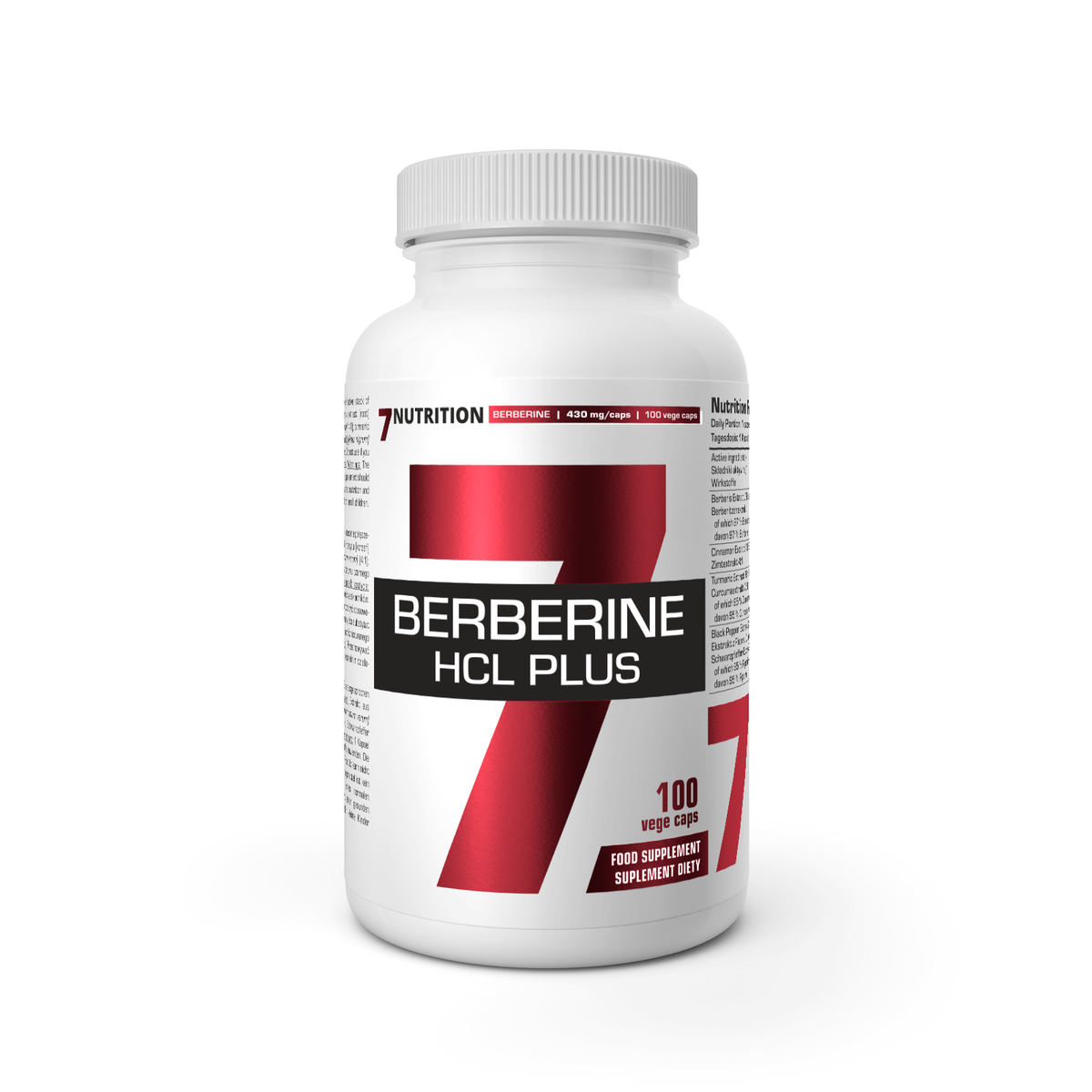 Berberine Complexe 100Vcaps - 7Nutrition