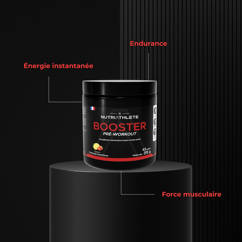 Booster Pre-Workout 315g - NUTRIATHLETE