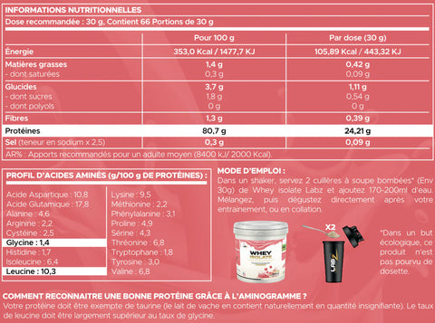 Whey Isolate - Labz-Nutrition 2000g