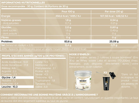 Whey Isolate - Labz-Nutrition 2000g