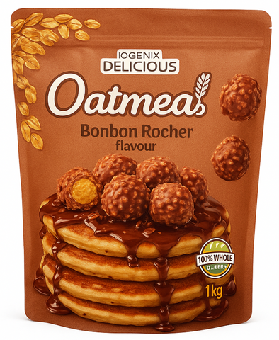 Farine d'avoine aromatisée DELICIOUS - 1kg IoGenix