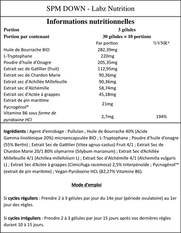 SPM Down - Labz Nutrition