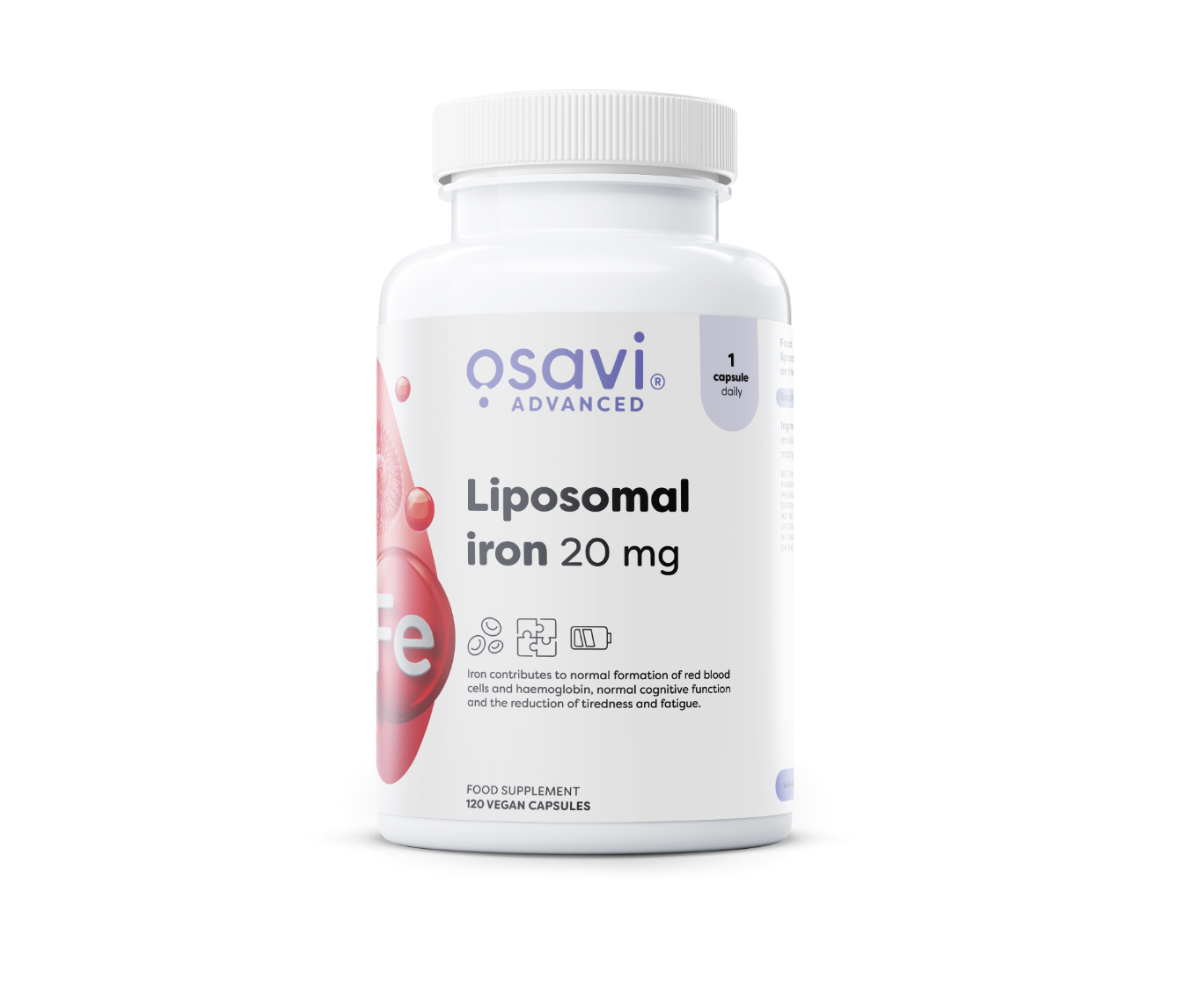 Fer Liposomal 20mg Liposovit®-Fe - Osavi 60Vcaps