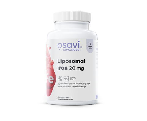 Fer Liposomal 20mg Liposovit®-Fe - Osavi 60Vcaps