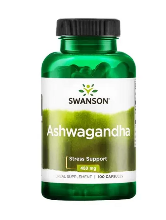 Ashwagandha Swanson -450mg - 100 Vcaps