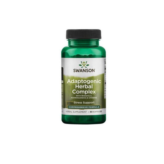Complexe adaptogène à base de plantes Swanson - 60 caps