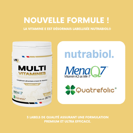 Multivitamines 60Vcaps - Labz-Nutrition