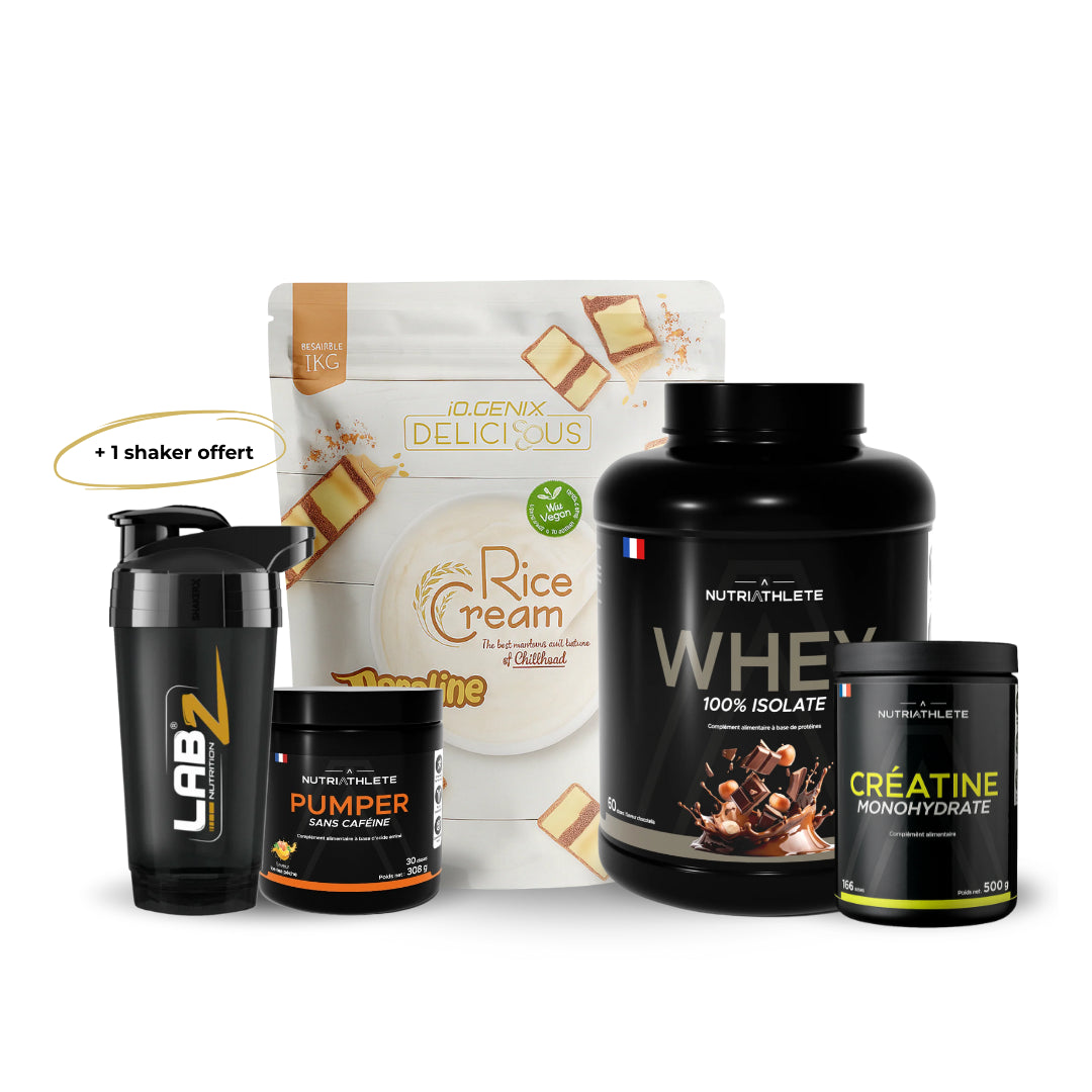 Pack "Bodybuilding" + Shaker offert #3