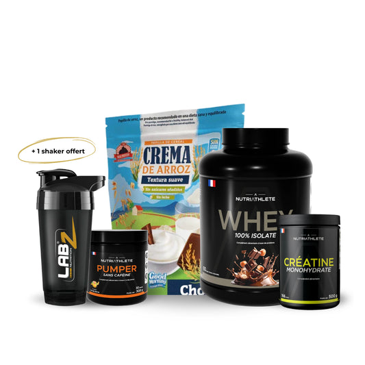 Pack "Bodybuilding" + Shaker offert #2