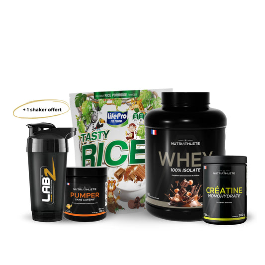 Pack "Bodybuilding" + Shaker offert