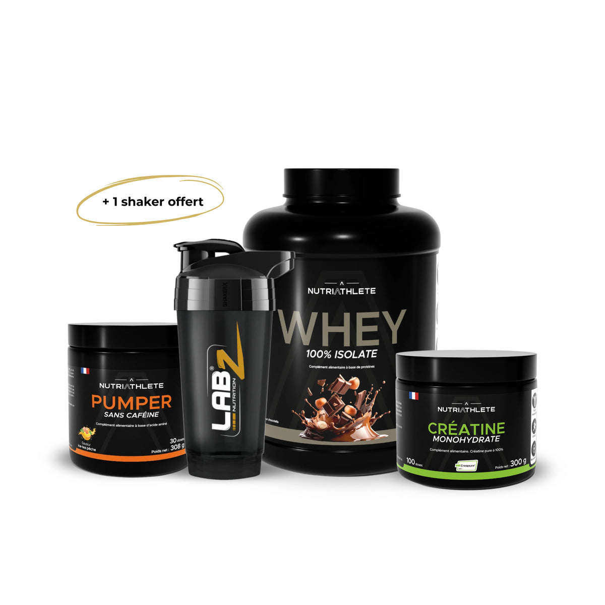 Pack Sport + Shaker offert