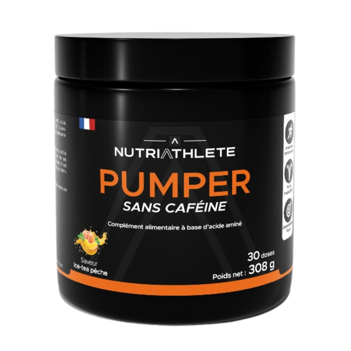 PUMPER (Sans caféine)  308g - NUTRIATHLETE