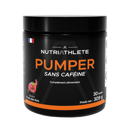PUMPER (Sans caféine)  308g - NUTRIATHLETE
