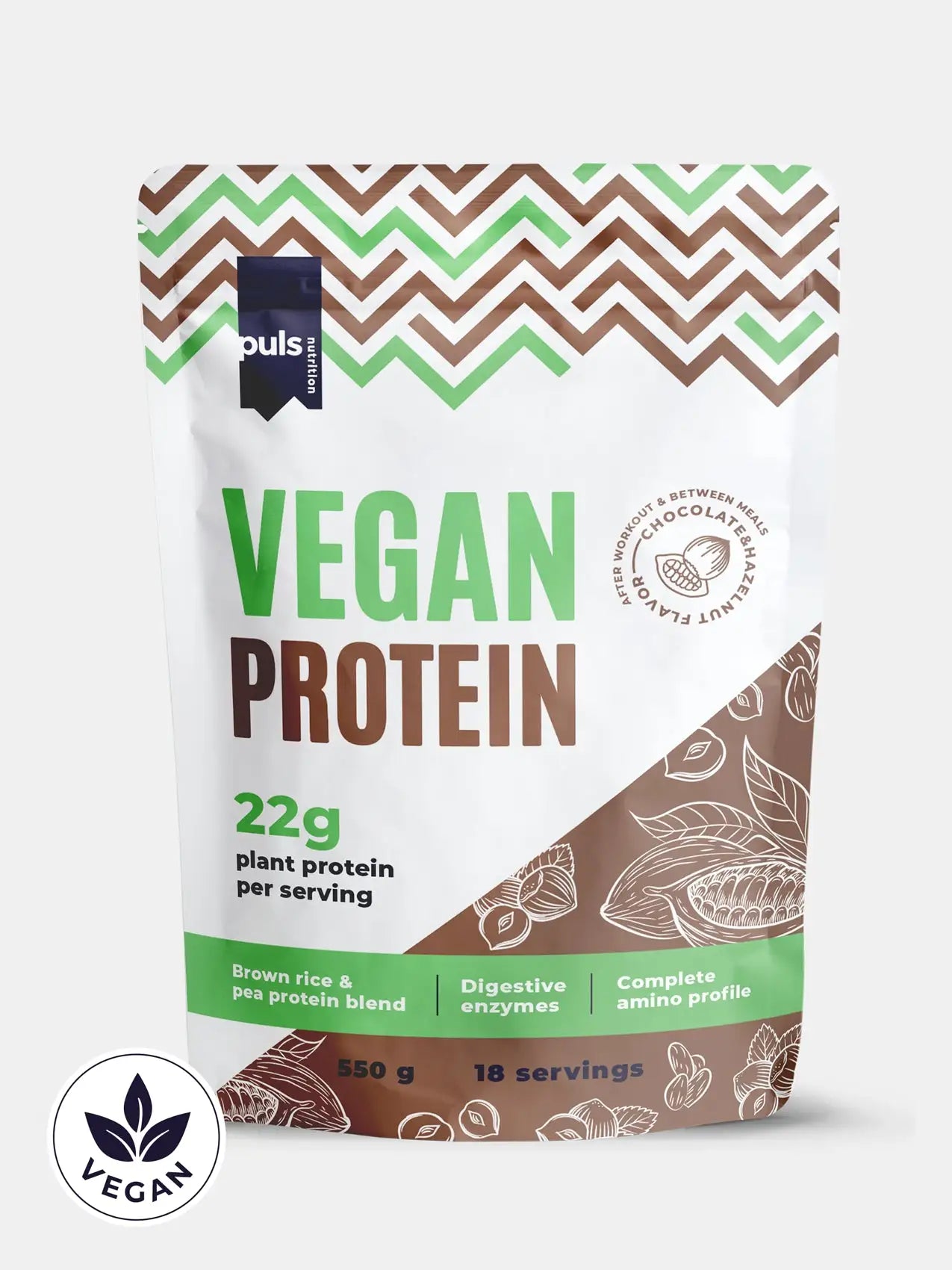 Protéine Vegan Puls Nutrition - 550g