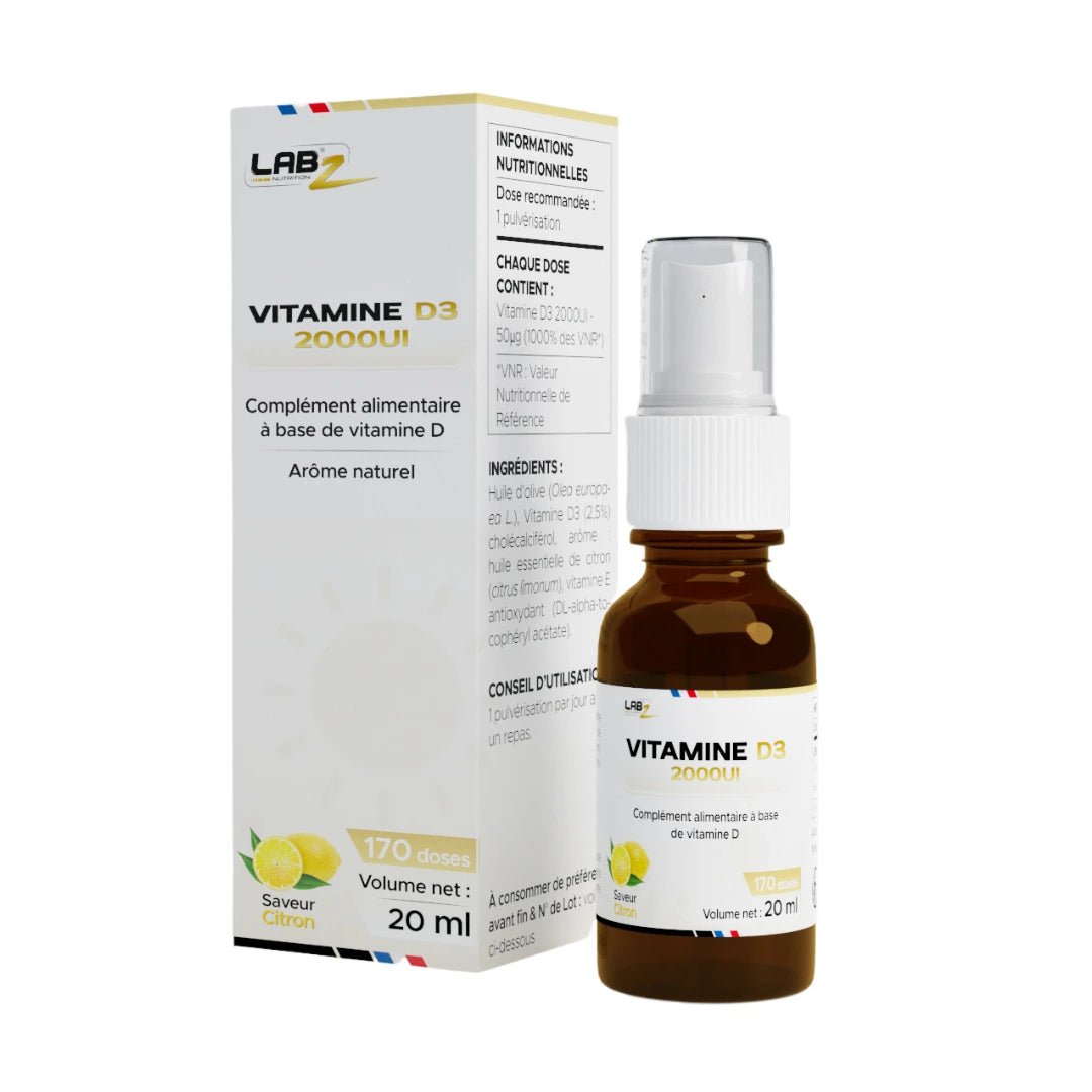 Vitamine D3 2000UI Spray Labz-Nutrition