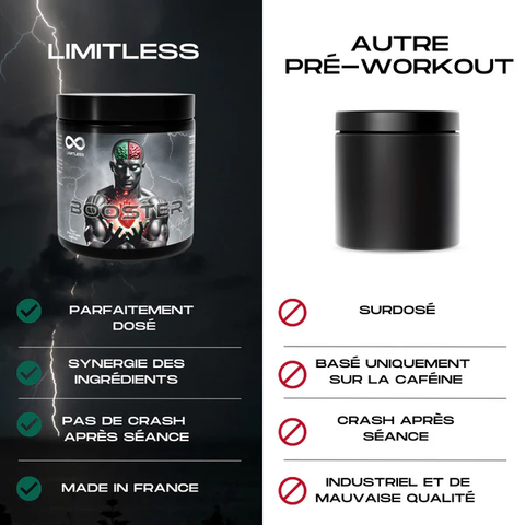 Booster Pre-Workout LIMITLESS by Nathan Mozango