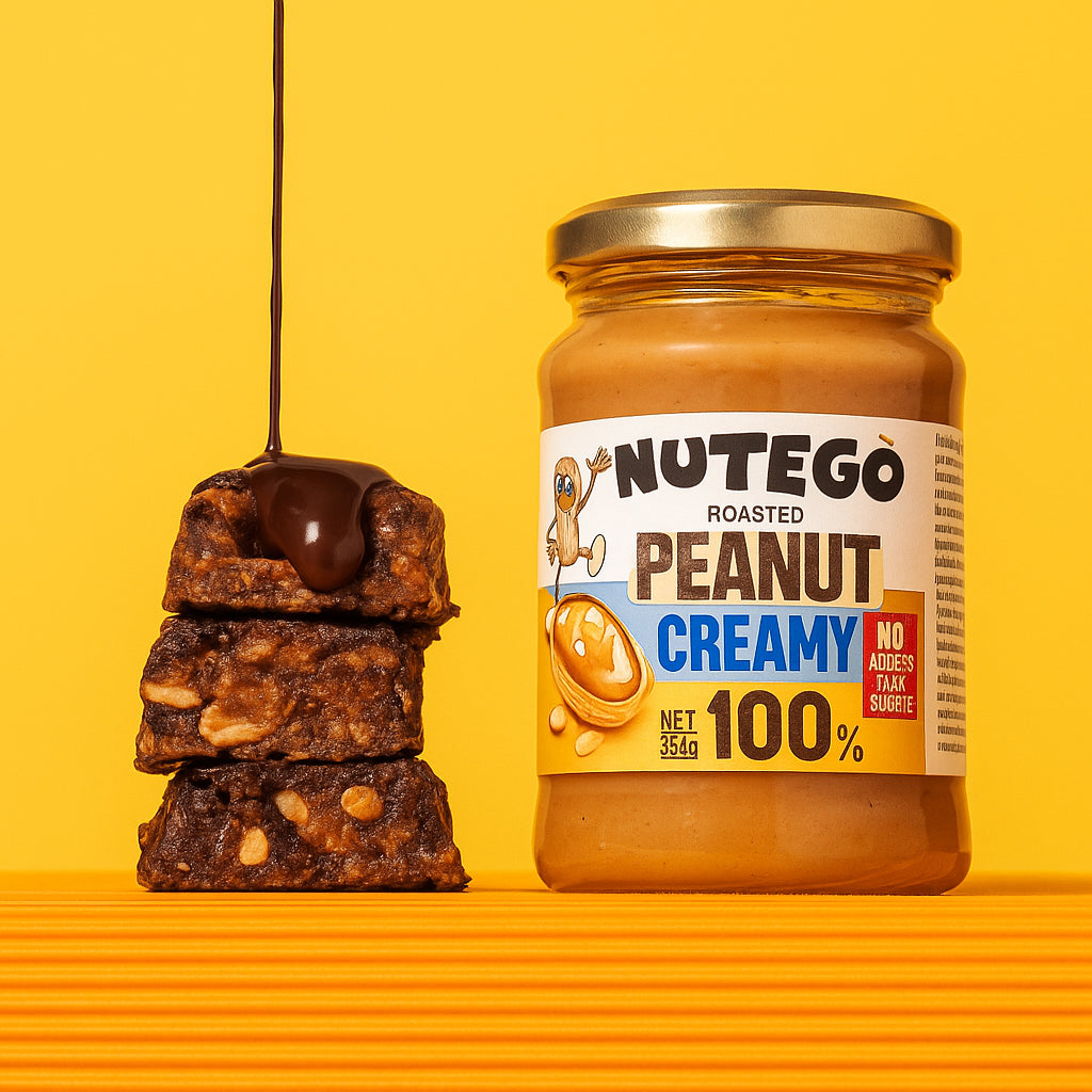 Beurre de cacahuète 100% crémeux - 350g - NUTEGO
