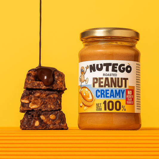 Beurre de cacahuète 100% crémeux - 350g - NUTEGO