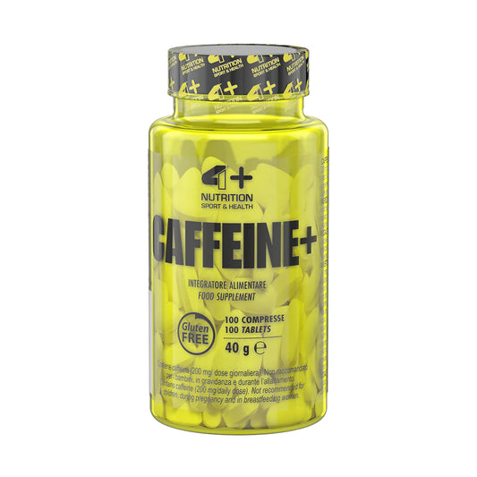 Caféine 200mg 4+ Nutrition  - 100tabs