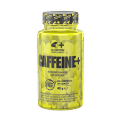 Caféine 200mg 4+ Nutrition  - 100tabs