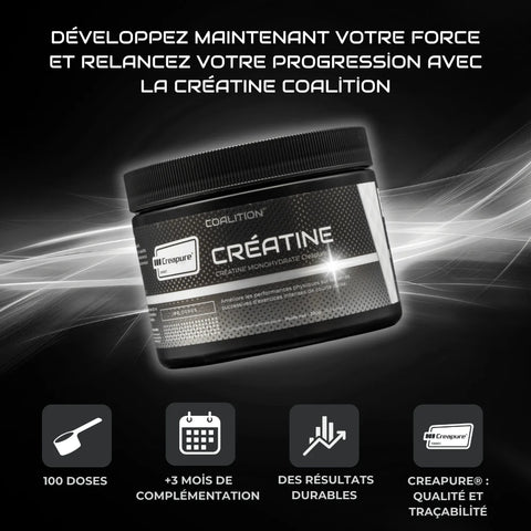 Créatine CRÉAPURE® 300g - Coalition
