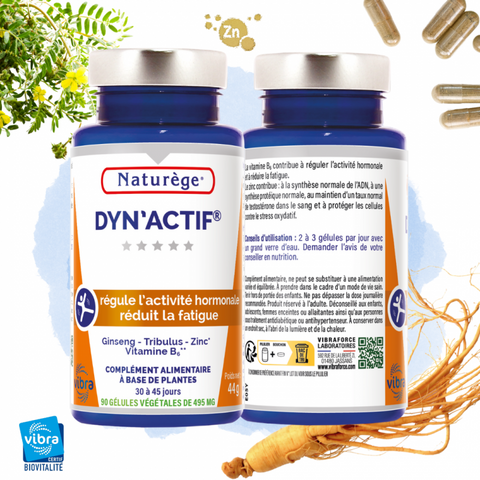DYN'ACTIF - Energie Tonus Vitalité - Naturège - 45g