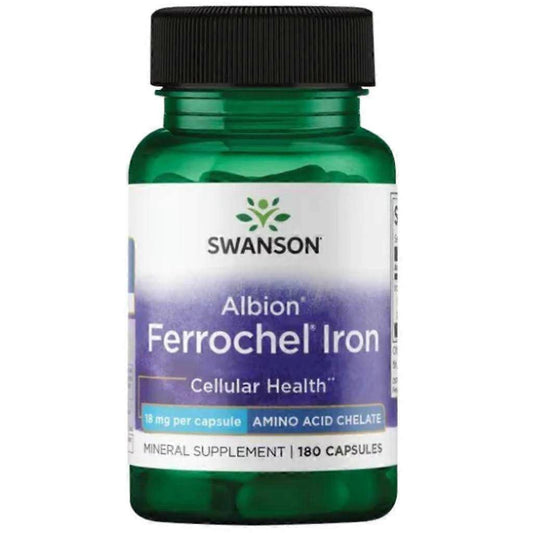 Fer Bisglycinate Ferrochel® Swanson - 180caps