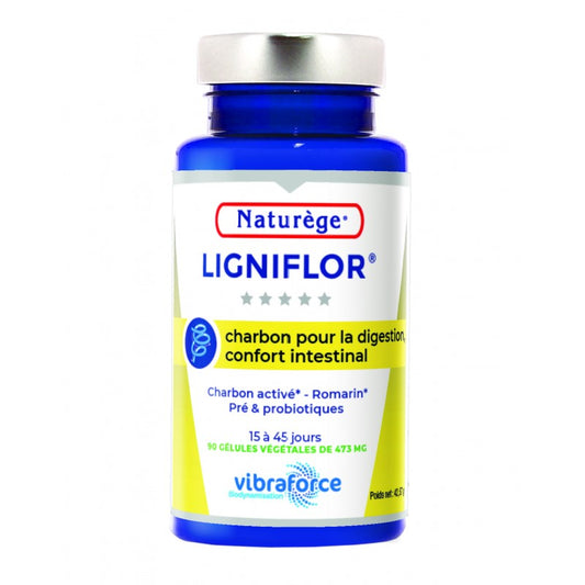 LIGNIFLOR - Digestion & Confort intestinal - Naturège - 45g