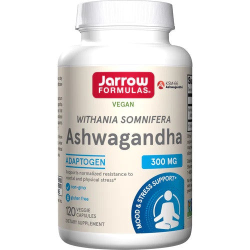 Ashwagandha KSM66® Jarrows – 120 Vcaps