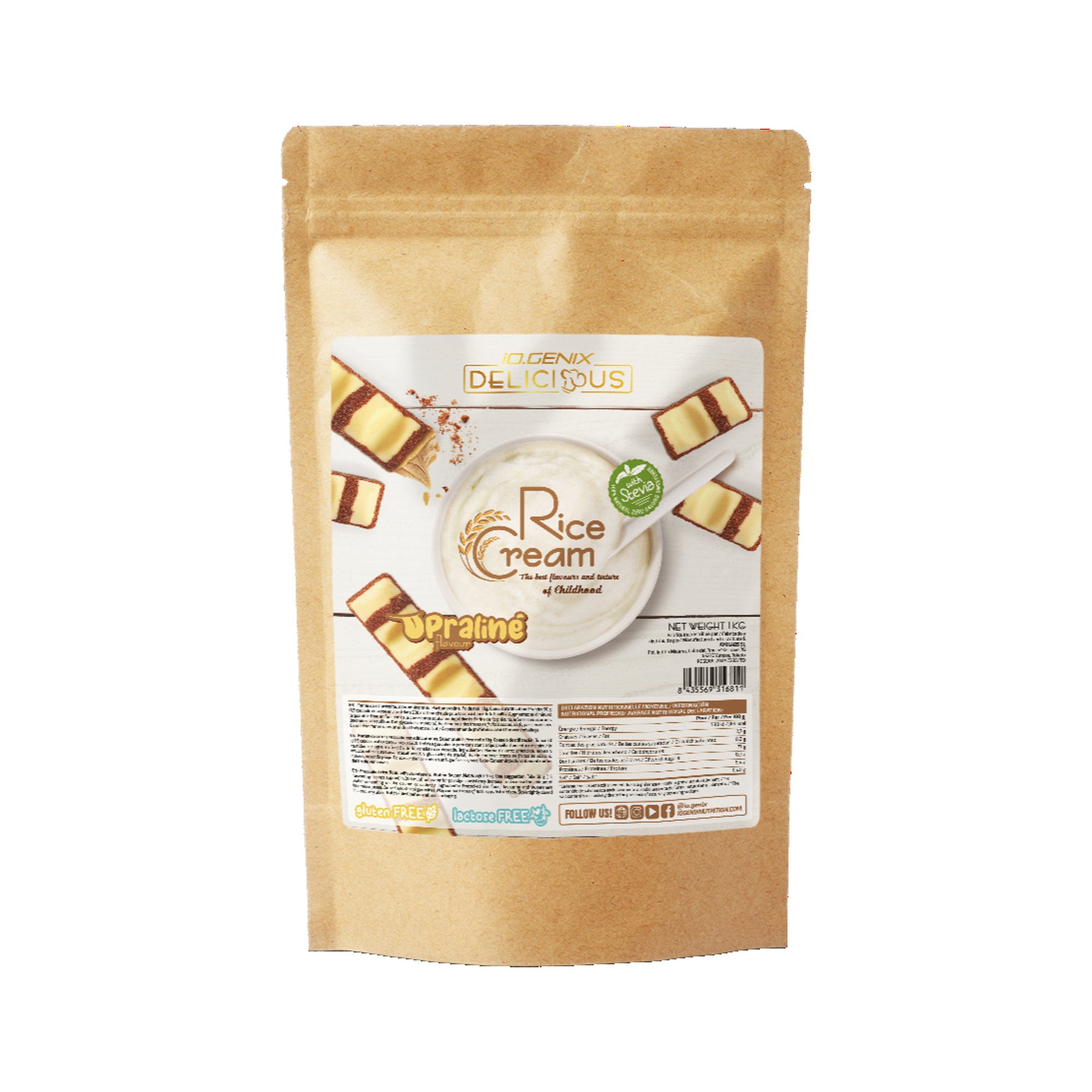 Crème de Riz DELICIOUS - 1kg IoGenix