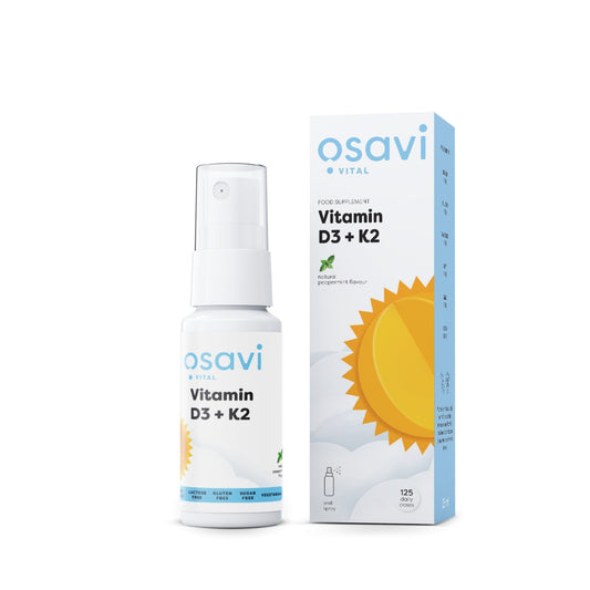 Vitamine D3+K2 Oralspray 125doses - Osavi