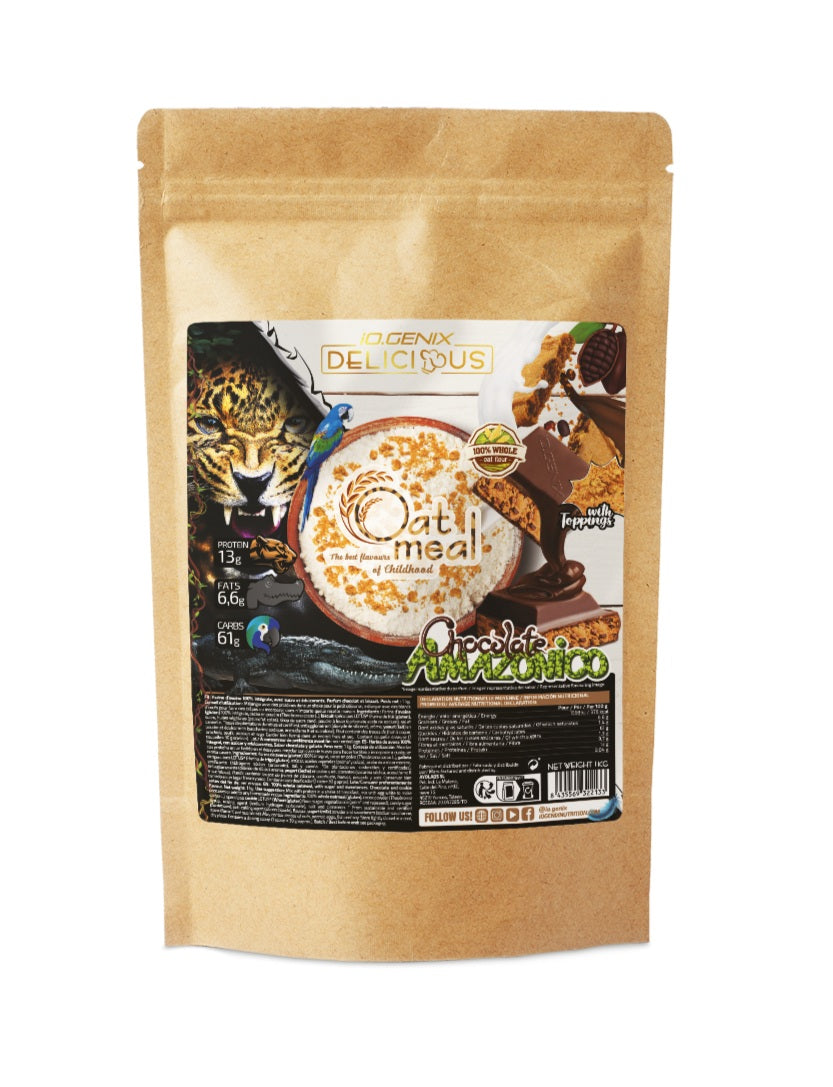 Farine d'avoine aromatisée DELICIOUS - 1kg IoGenix