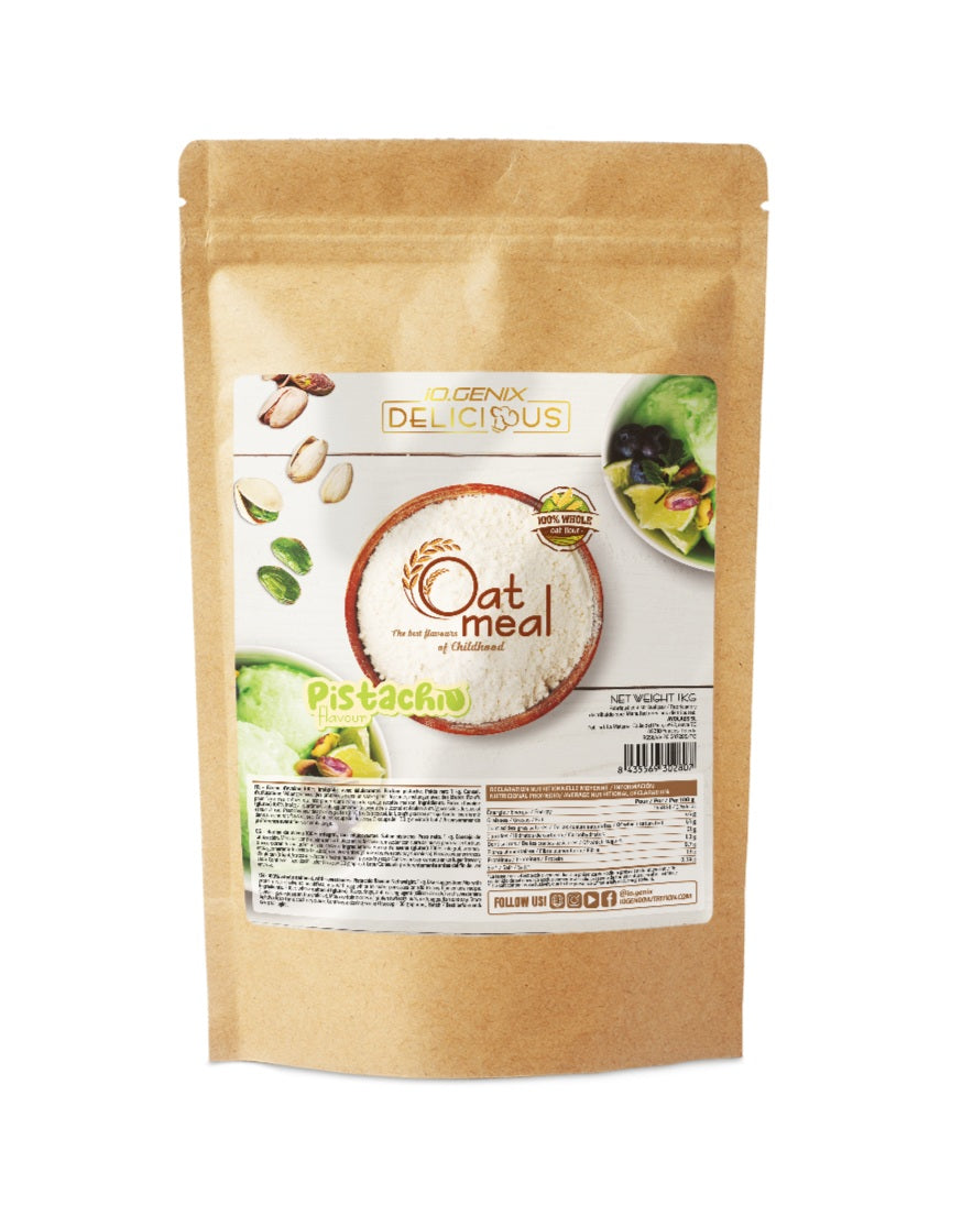 Farine d'avoine aromatisée DELICIOUS - 1kg IoGenix