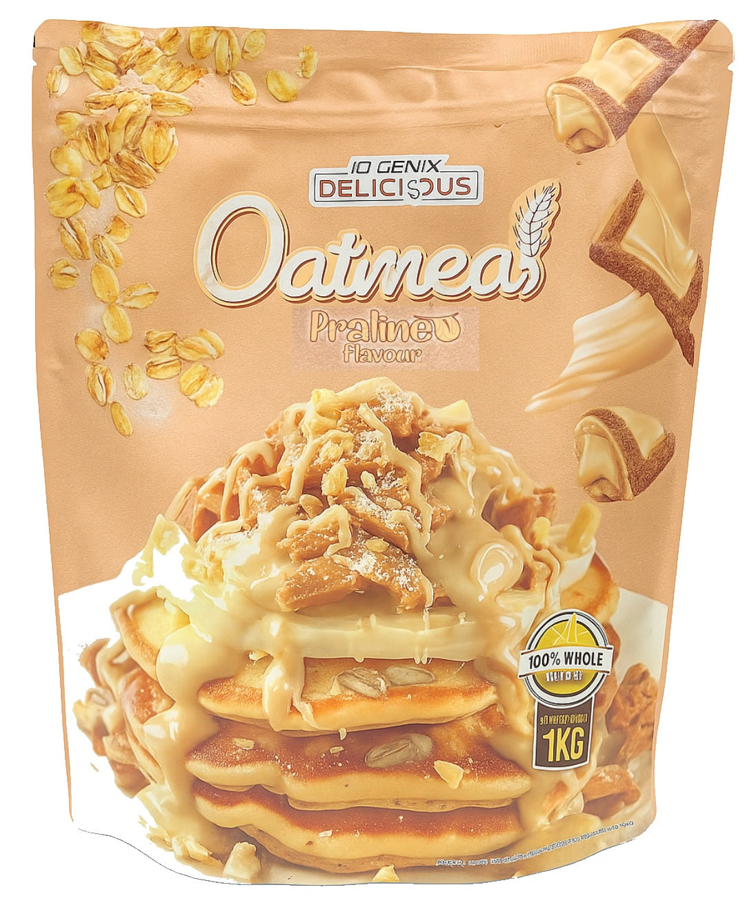 Farine d'avoine aromatisée DELICIOUS - 1kg IoGenix