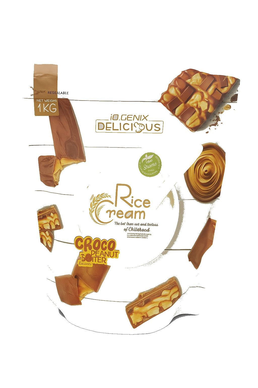Crème de Riz DELICIOUS - 1kg IoGenix
