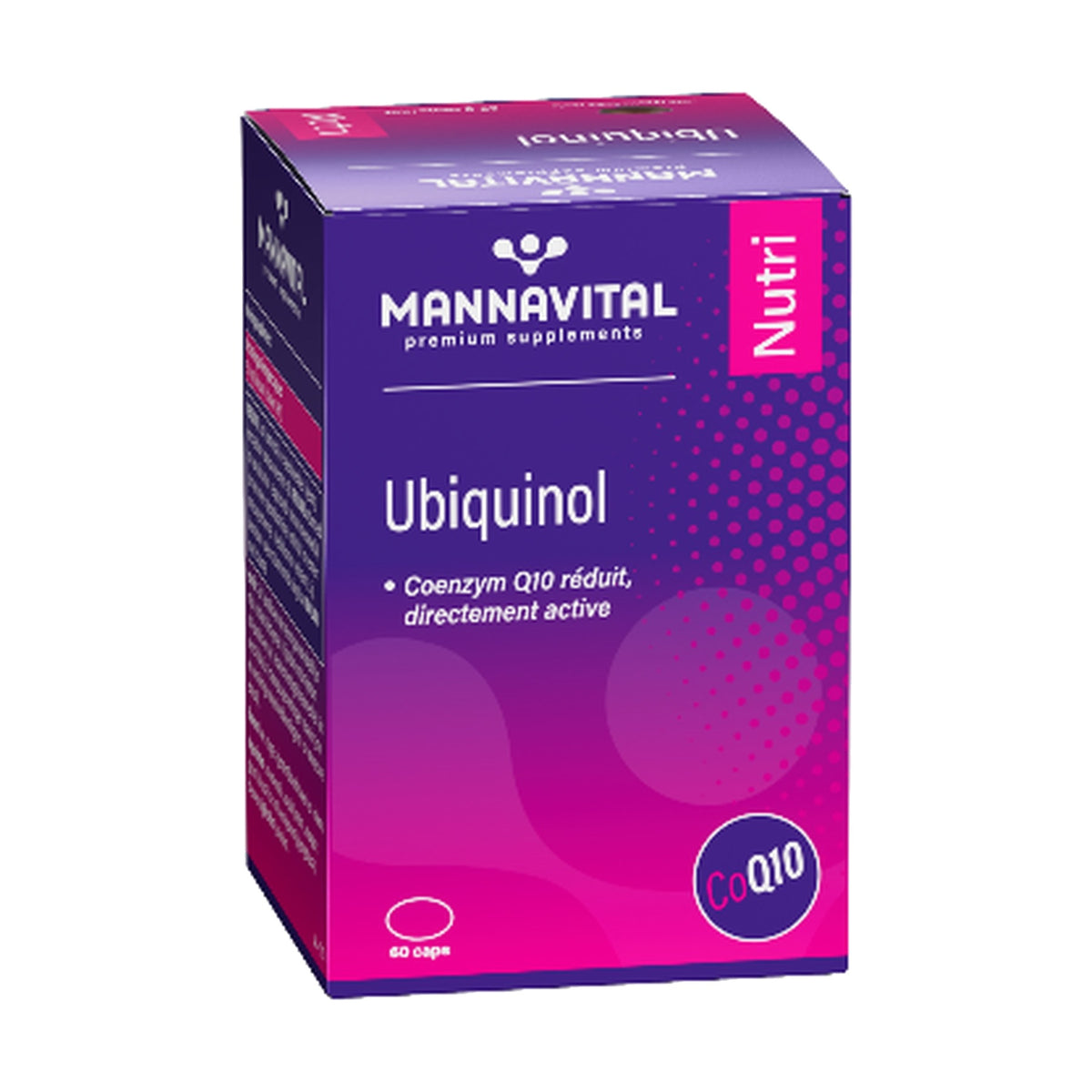 CoQ10 Kaneka™ - Mannavital 60Softgels