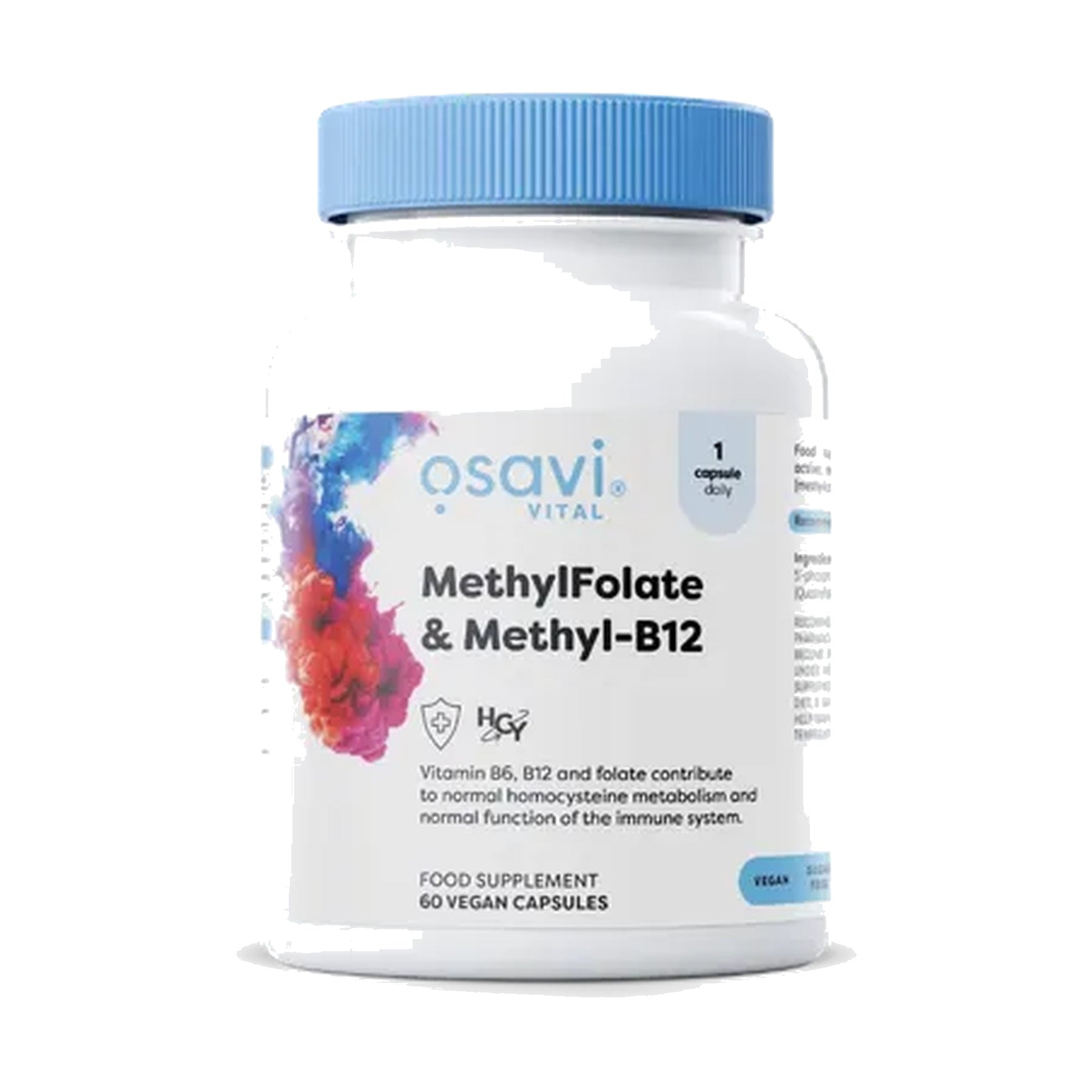 MethylFolate & Methyl-B12 Osavi - 60 Vcaps