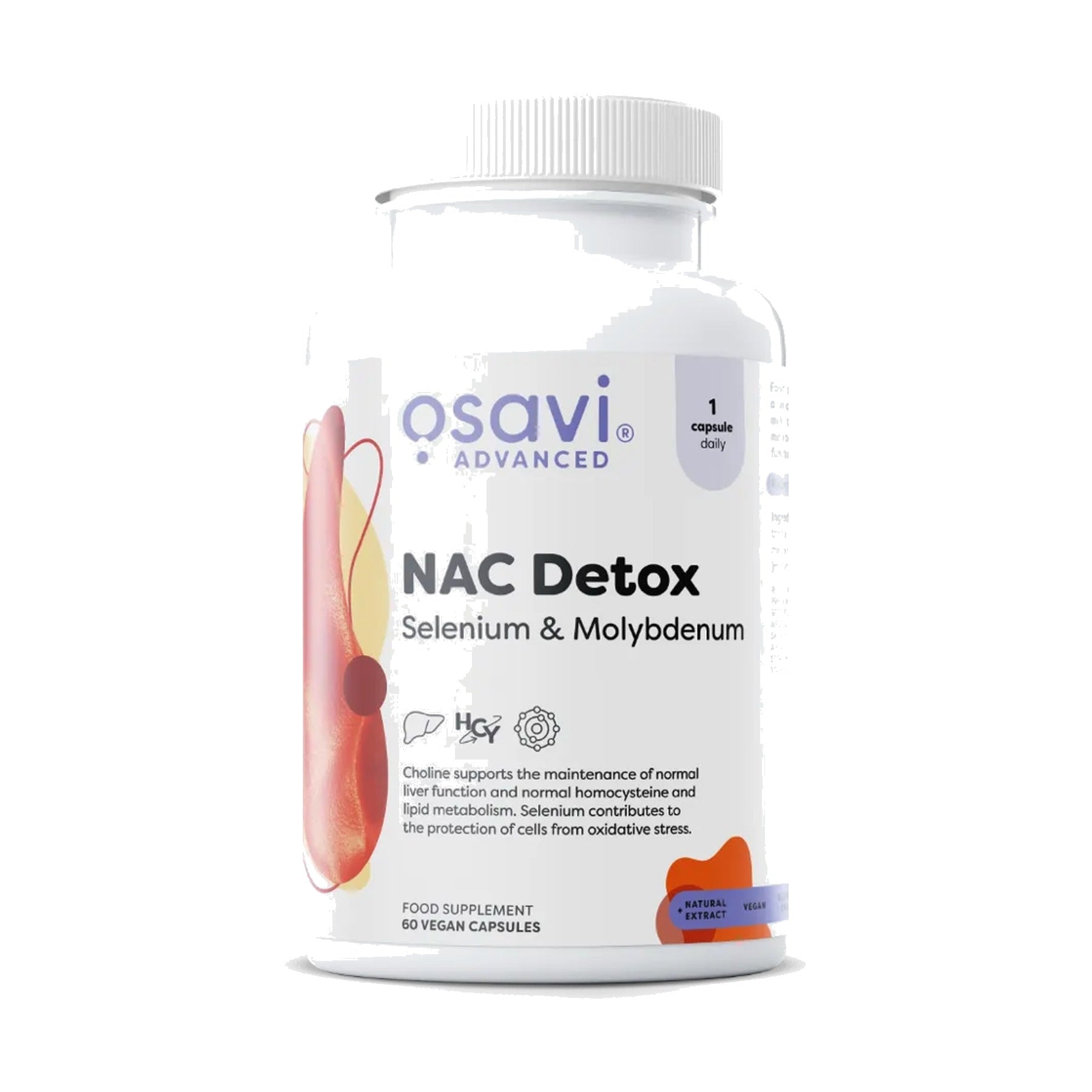NAC + Chardon Marie Detox - Osavi 60Vcaps