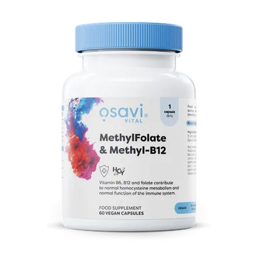 MethylFolate & Methyl-B12 Osavi - 60 Vcaps