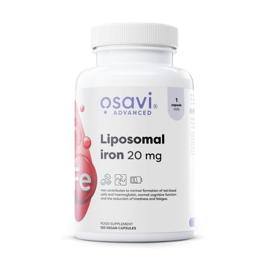 Fer Liposomal 20mg Liposovit®-Fe - Osavi 60Vcaps