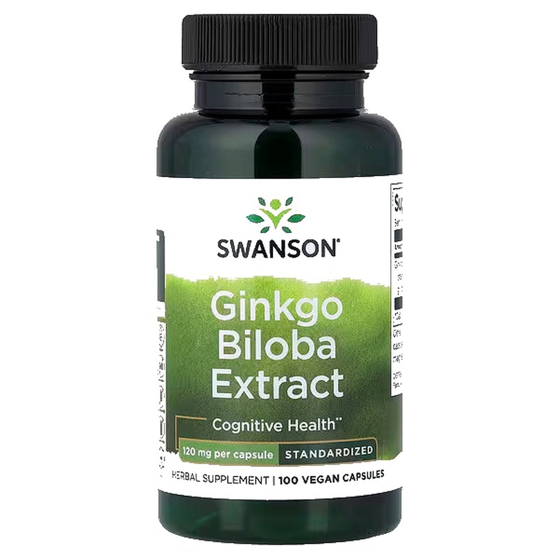 Ginkgo Biloba - 100 Caps Swanson