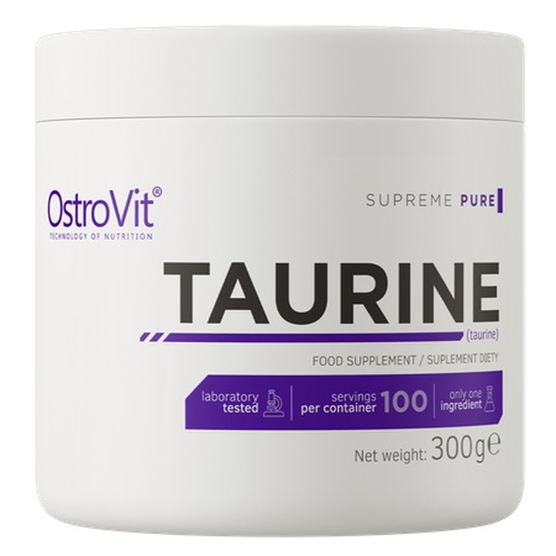 Taurine en Poudre - 300g Ostrovit