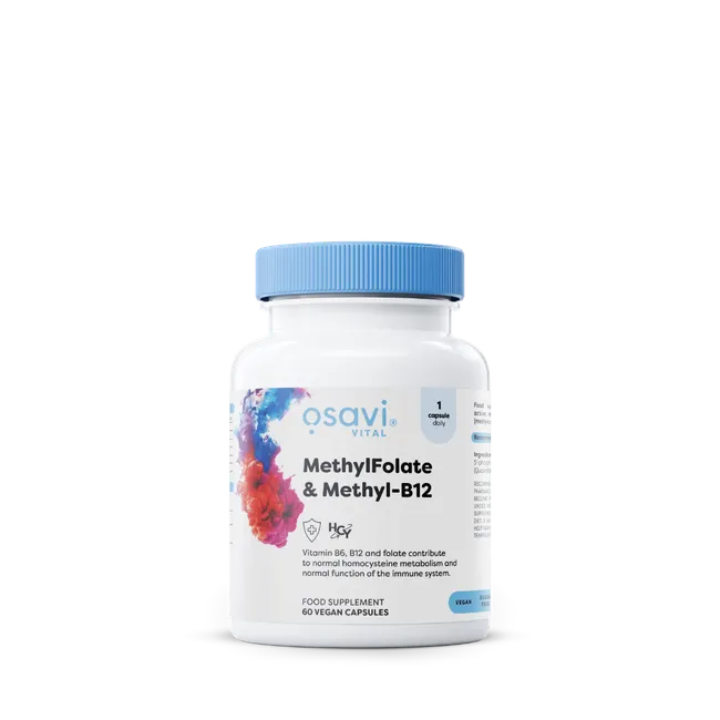MethylFolate & Methyl-B12 Osavi - 60 Vcaps